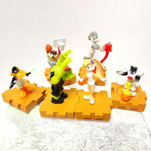 VTG 1996 McDonald's Space Jam Looney Tunes 6-Figure Lot